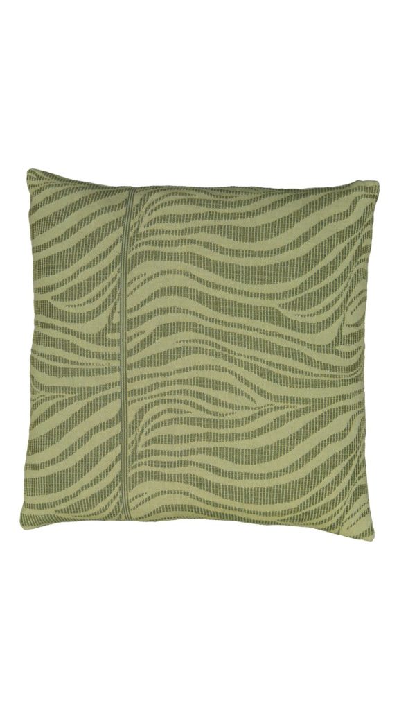Safari Cushion Covers - Zebra 55x55cm 22"x22"
