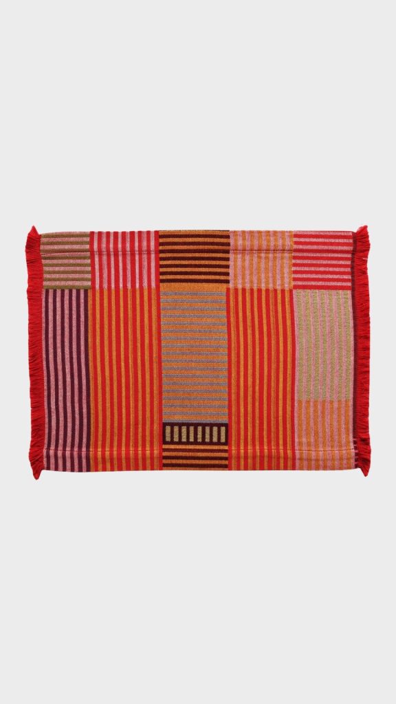 Gondissa Placemats - Scallop &amp; Stripes 33x48cm / 13"x19"
