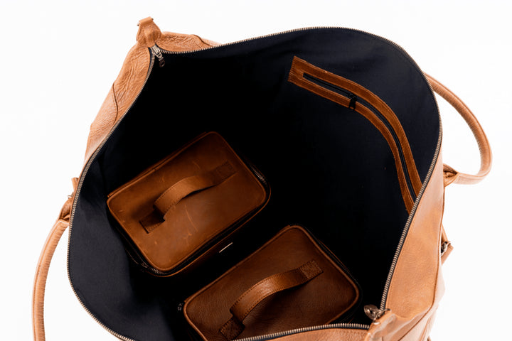 Jackson Leather Duffel Bag