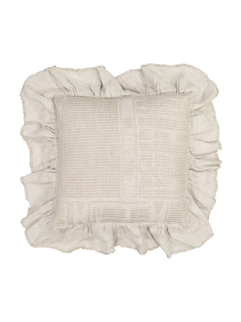 Bogolan Collection Flounced Cushion Covers 45x45cm / 17"x17"