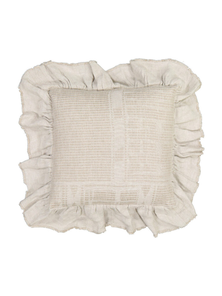 Bogolan Collection Flounced Cushion Covers 45x45cm / 17"x17"