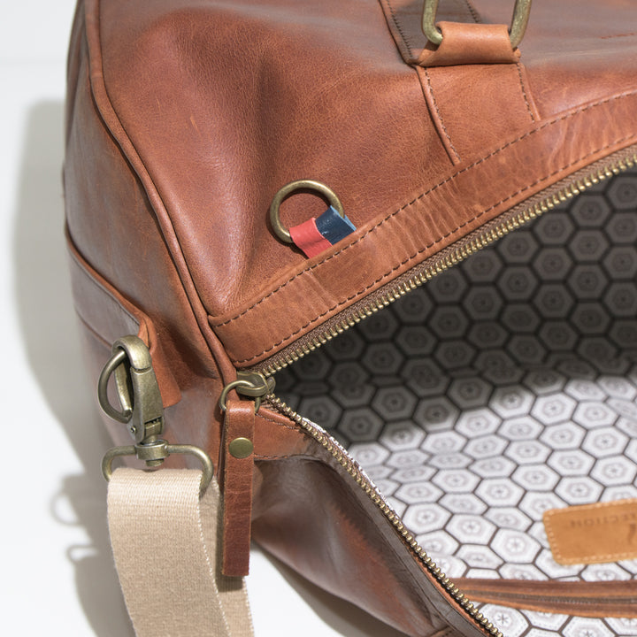 Wilbury Leather Overnighter Travel Bag