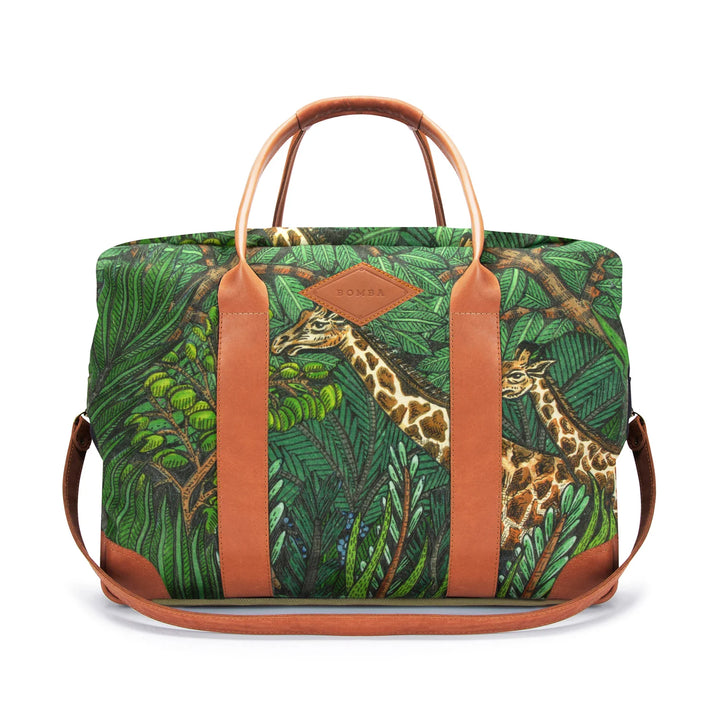 Andes Bag by KL Studio - Animal Print Canvas