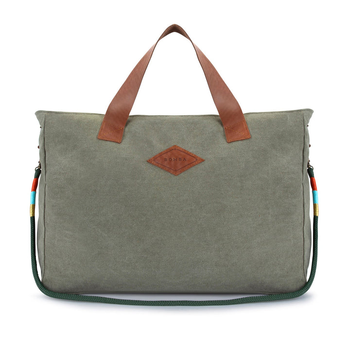 Betty Bag - Cotton, Canvas and Leather