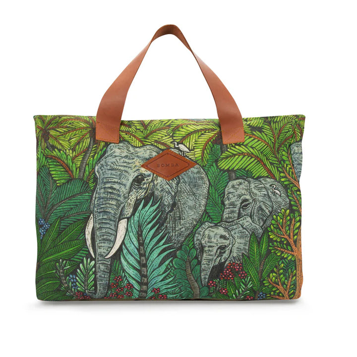 Betty Bag by KL Studio - Animal Print Canvas