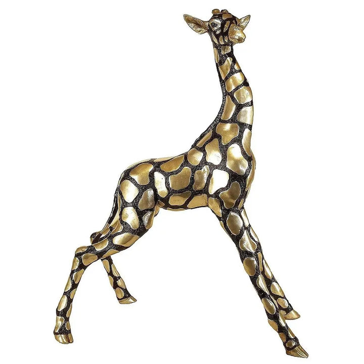 Giraffe Baby Gold and Black Giraffe Baby