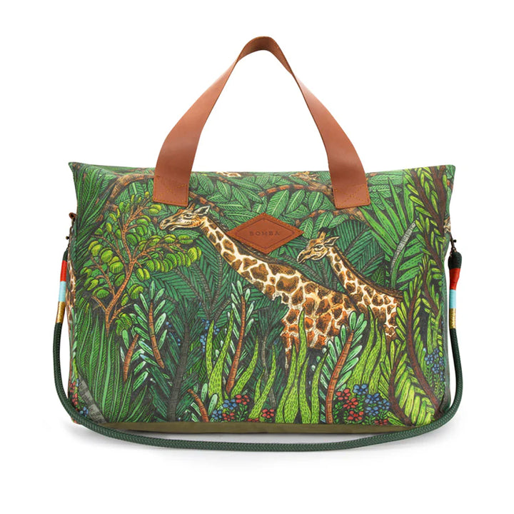 Betty Bag by KL Studio - Animal Print Canvas