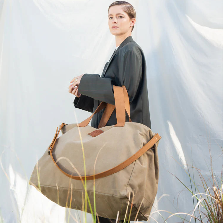 Betty Bag - Cotton, Canvas and Leather