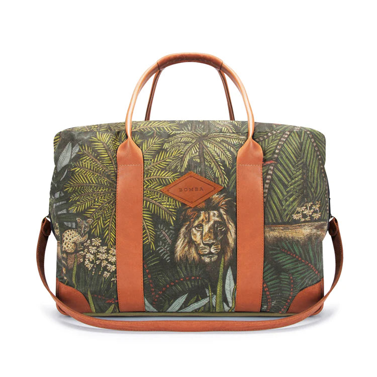 Andes Bag by KL Studio - Animal Print Canvas