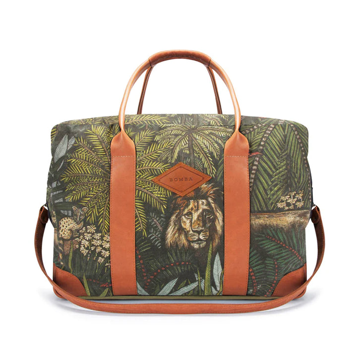 Andes Bag by KL Studio - Animal Print Canvas