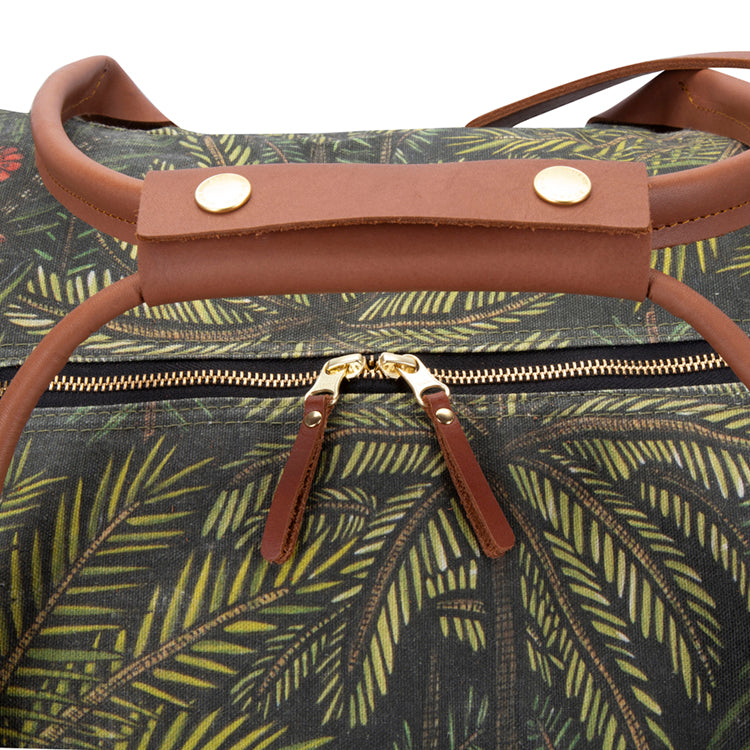 Andes Bag by KL Studio - Animal Print Canvas