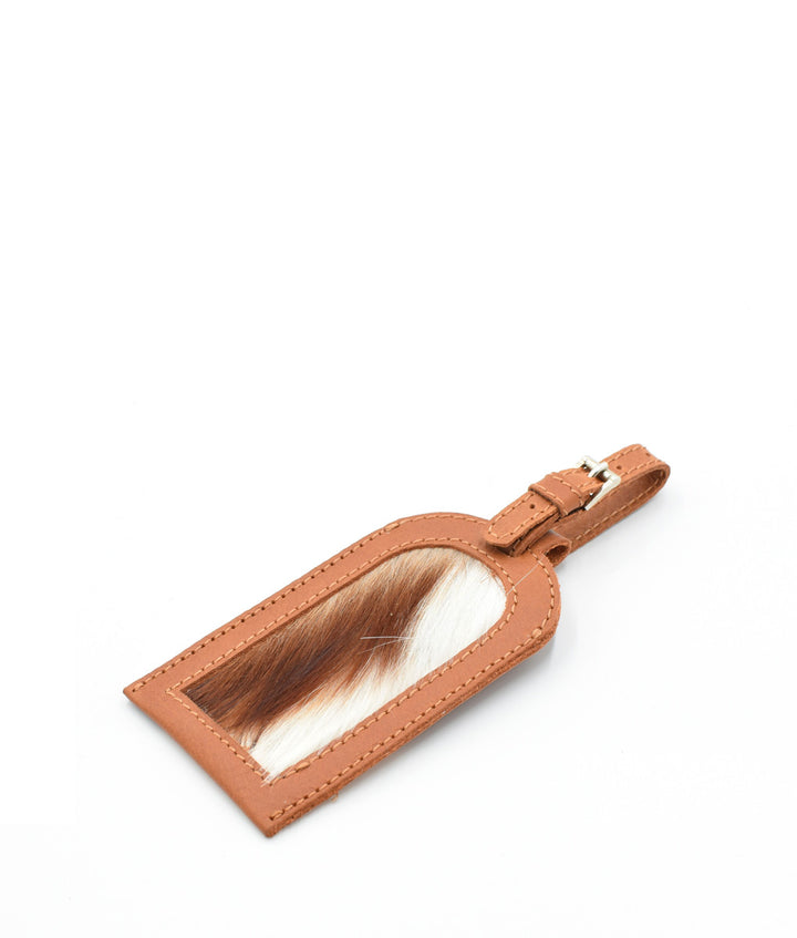 Element Bush Collection Mopane Luggage Tag Springbok
