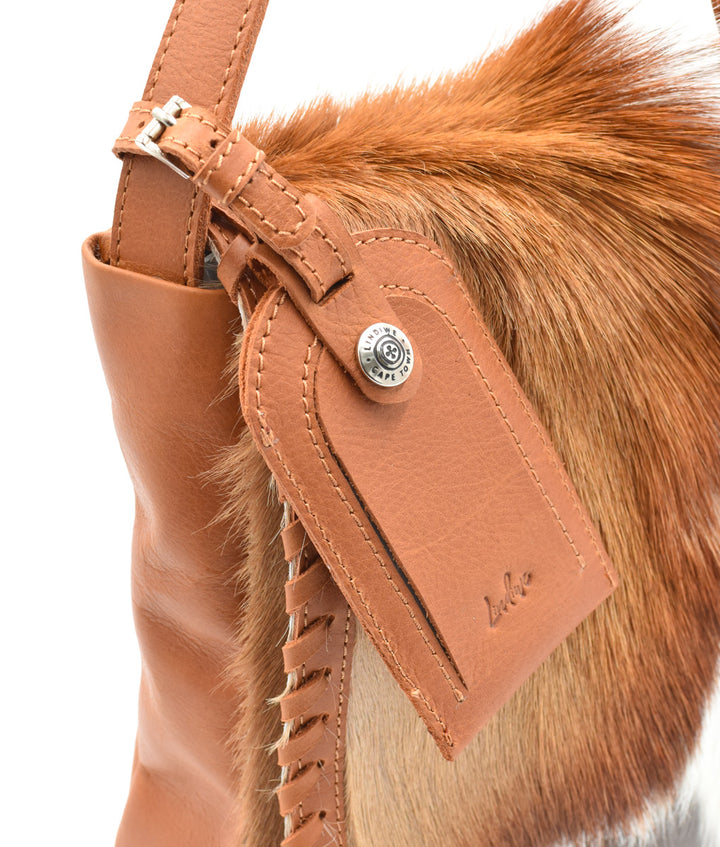 Element Bush Collection Mopane Luggage Tag Springbok