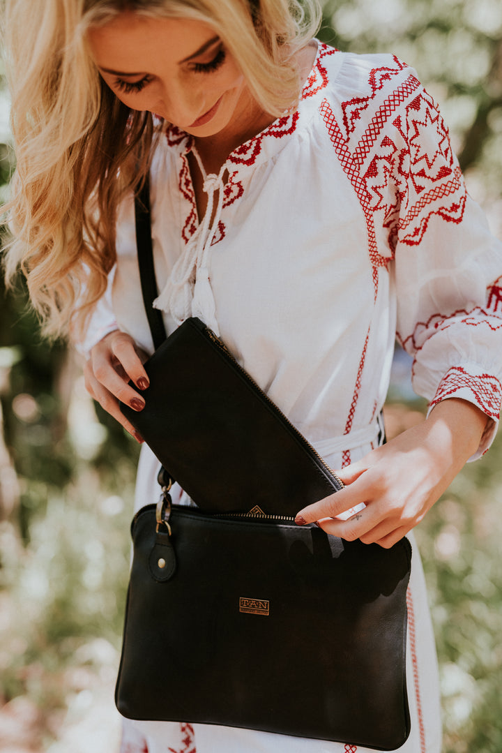 Brooklyn Leather Pencil Bag