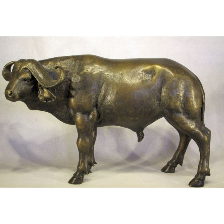 Cape Buffalo Bronze Sculpture