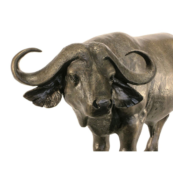 Cape Buffalo Bronze Sculpture