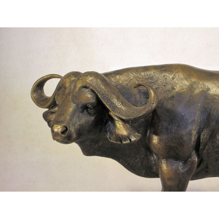 Cape Buffalo Bronze Sculpture
