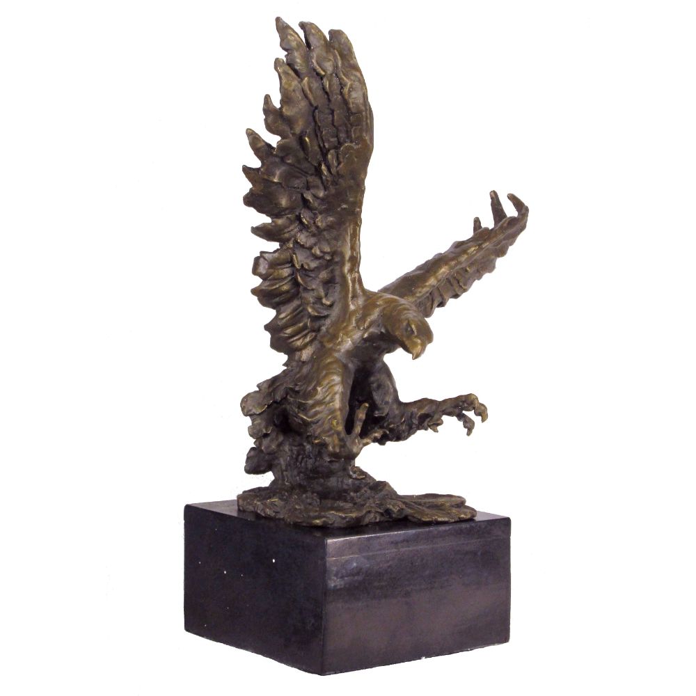 Tawny Eagle Bronze Sculpture