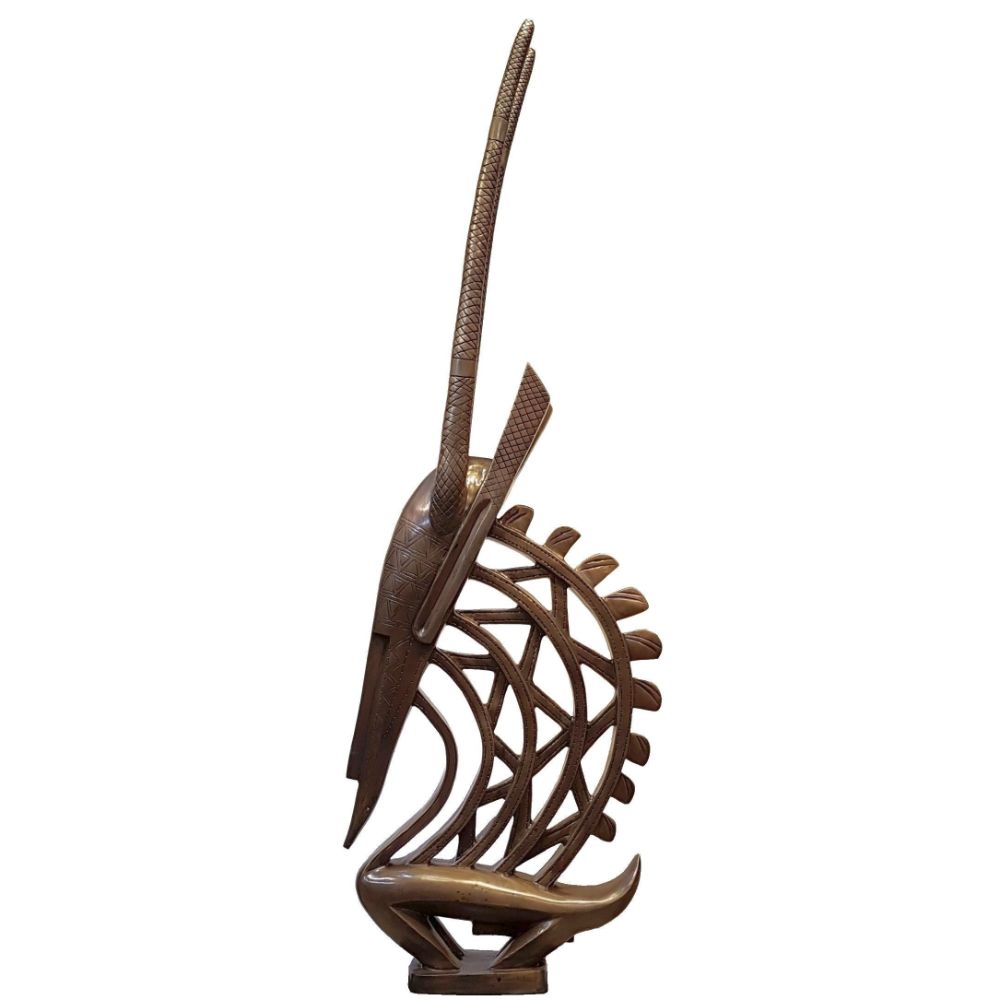 Chi Wara Large Bronze Sculpture