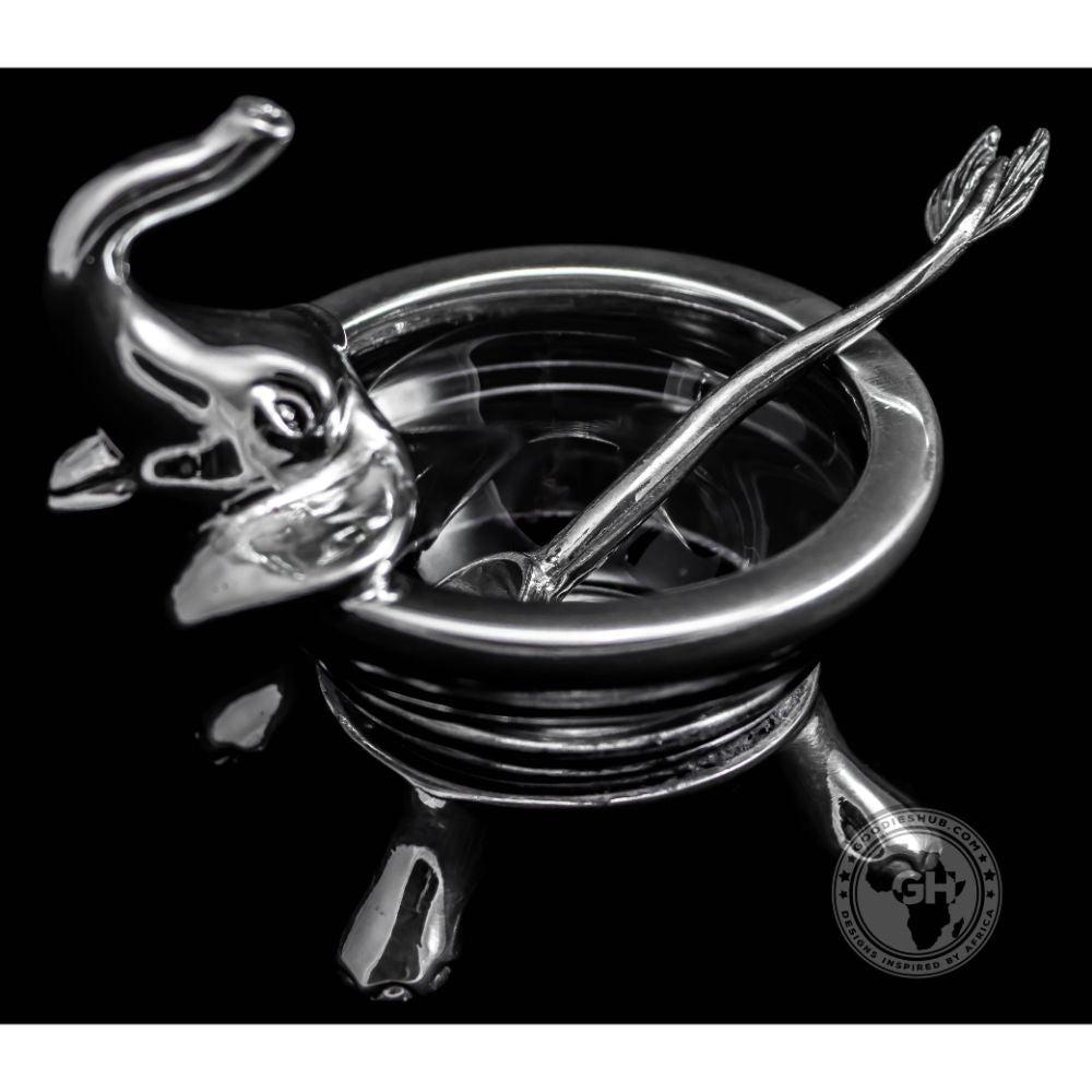 Bowl &amp; Spoon Baba Elephant - Earthangel