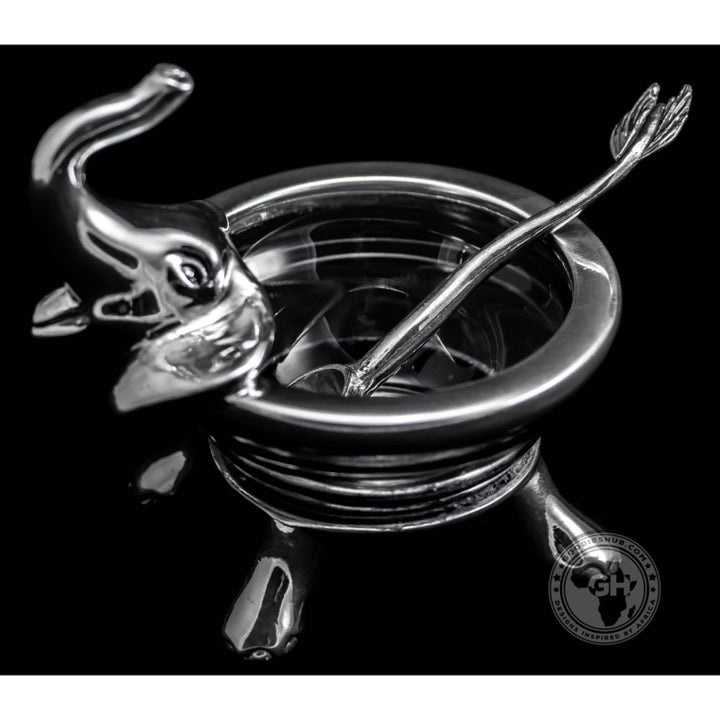 Bowl &amp; Spoon Baba Elephant - Earthangel