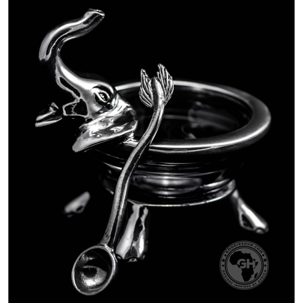 Bowl &amp; Spoon Baba Elephant - Earthangel