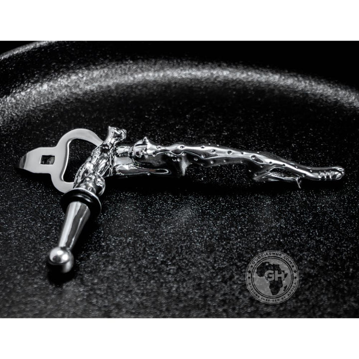 Bottle Opener &amp; Stopper Set - Cheetah Africa Collection - Diana Carmichael