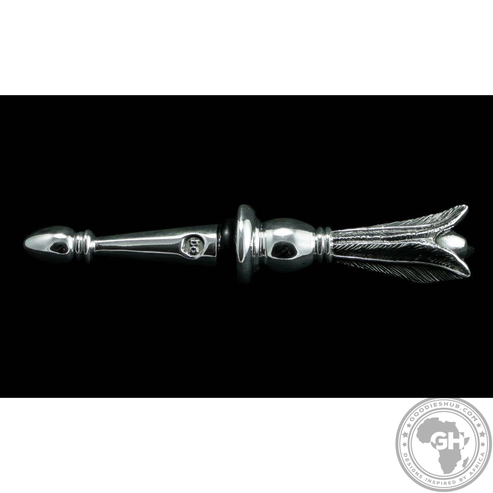 Bottle stopper 3 Feather - Usiba Lwe Nyoni Collection - Diana Carmichael