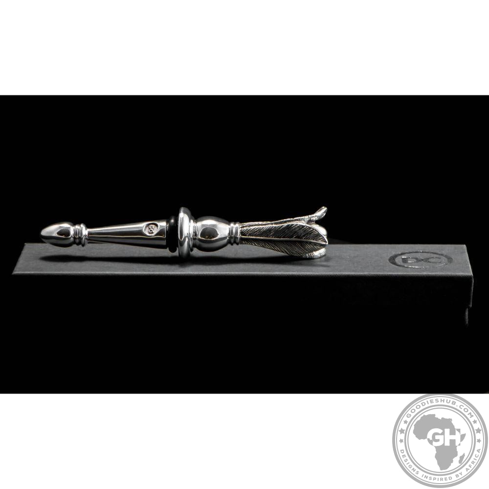 Bottle stopper 3 Feather - Usiba Lwe Nyoni Collection - Diana Carmichael