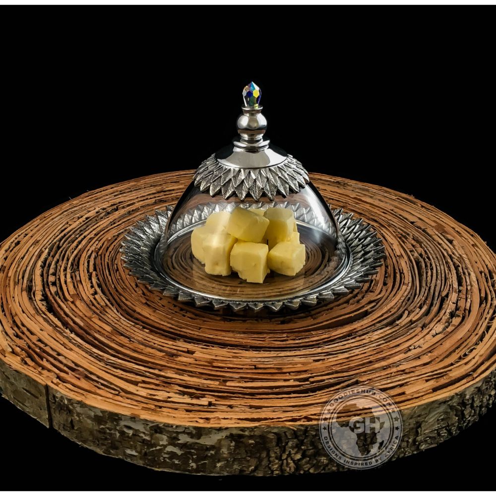 Butter Dish 120mm - Crystal D&