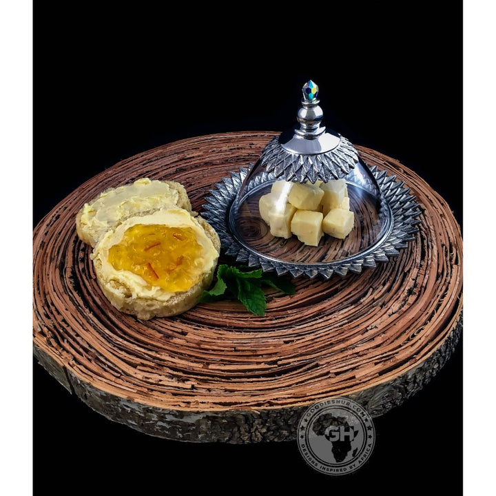 Butter Dish 120mm - Crystal D&