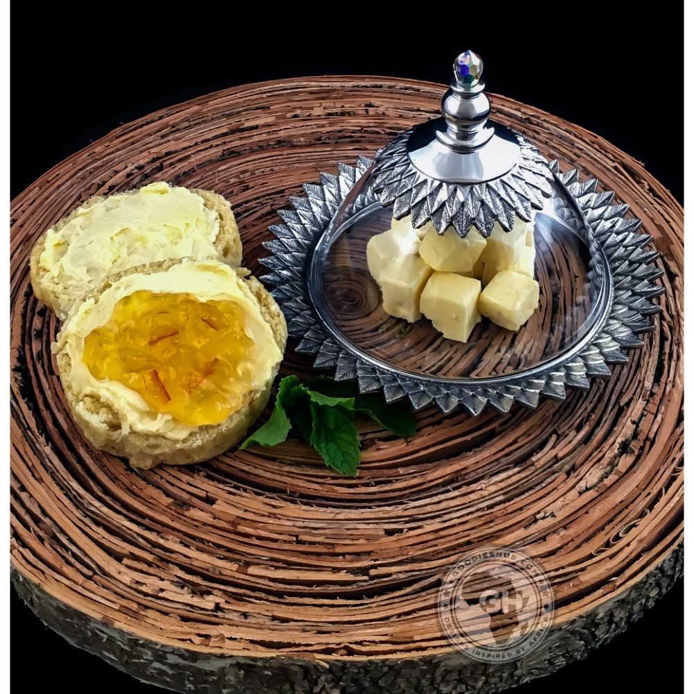 Butter Dish 120mm - Crystal D&