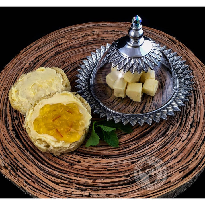 Butter Dish 120mm - Crystal D&