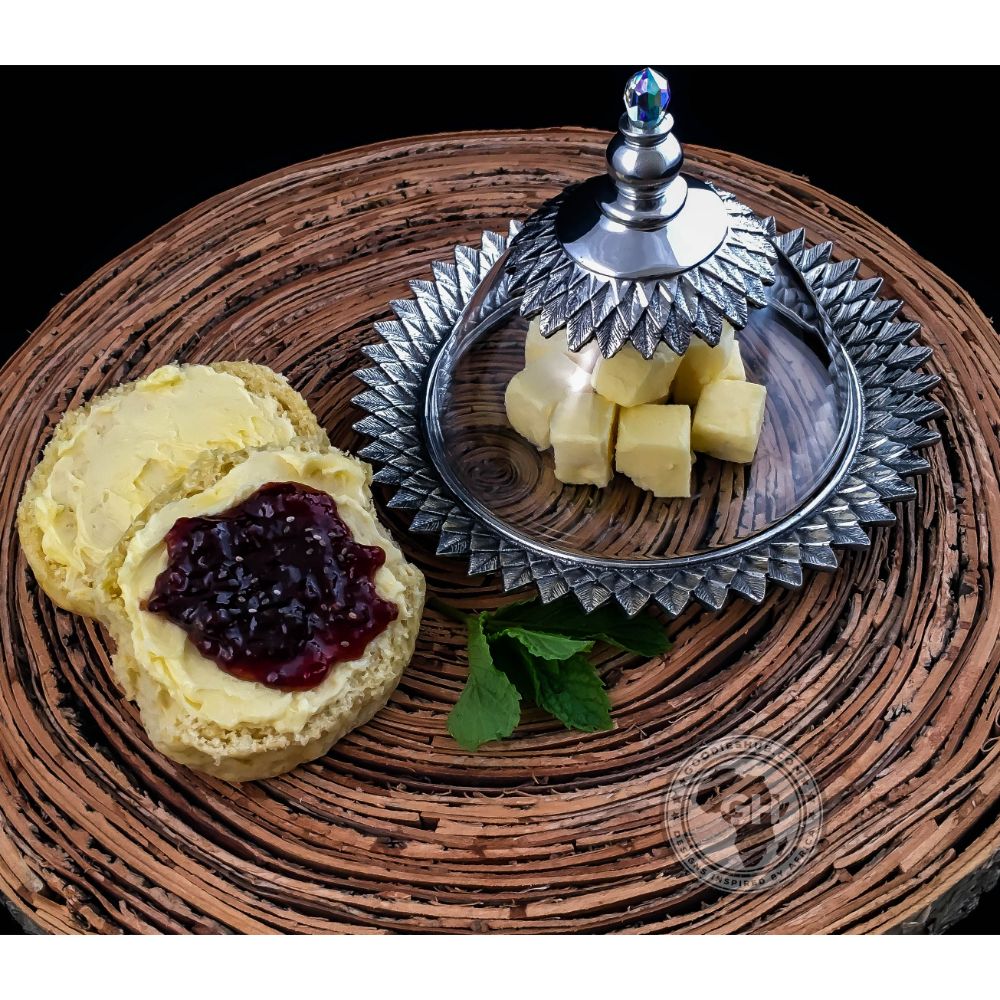 Butter Dish 120mm - Crystal D&