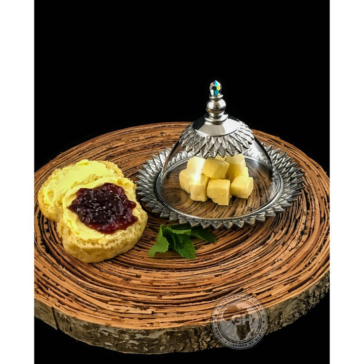 Butter Dish 120mm - Crystal D&