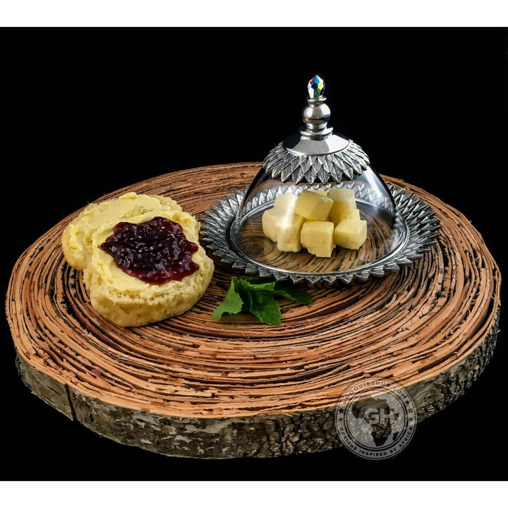 Butter Dish 120mm - Crystal D&