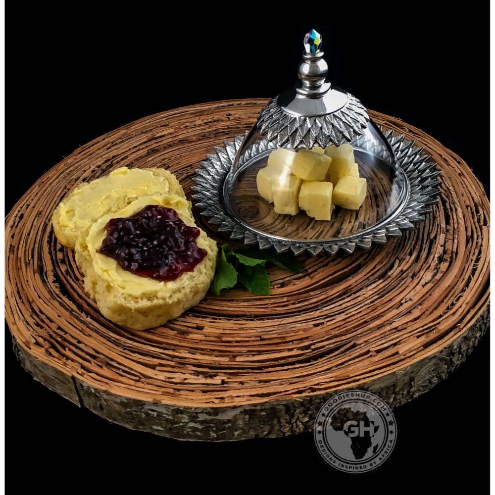 Butter Dish 120mm - Crystal D&