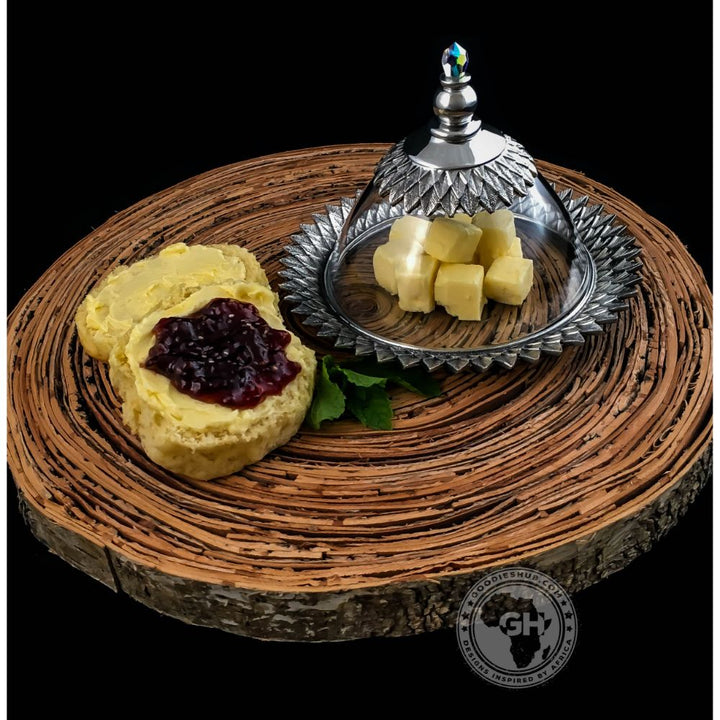Butter Dish 120mm - Crystal D&