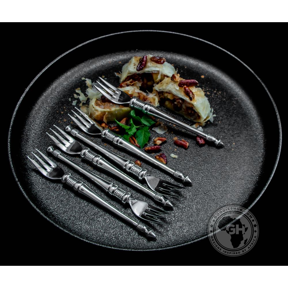 Cake Forks Set of 6 - Noble Collection - Diana Carmichael