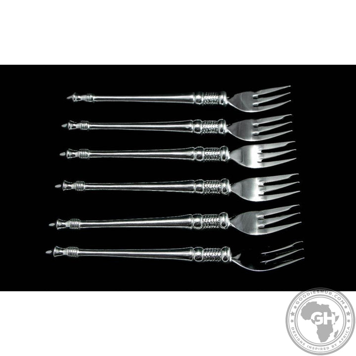Cake Forks Set of 6 - Noble Collection - Diana Carmichael