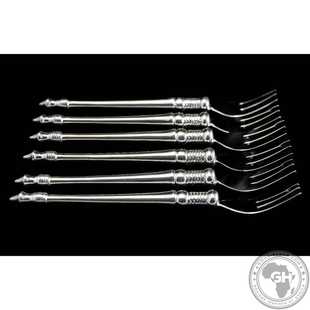 Cake Forks Set of 6 - Noble Collection - Diana Carmichael