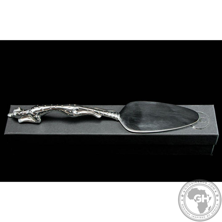 Cake Server (257mm) - Cheetah Africa Collection - Diana Carmichael