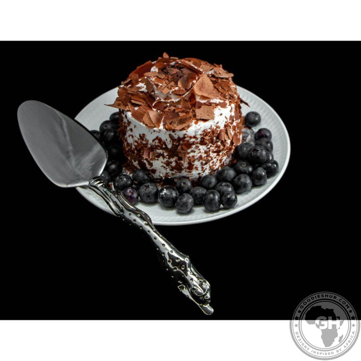 Cake Server (257mm) - Cheetah Africa Collection - Diana Carmichael
