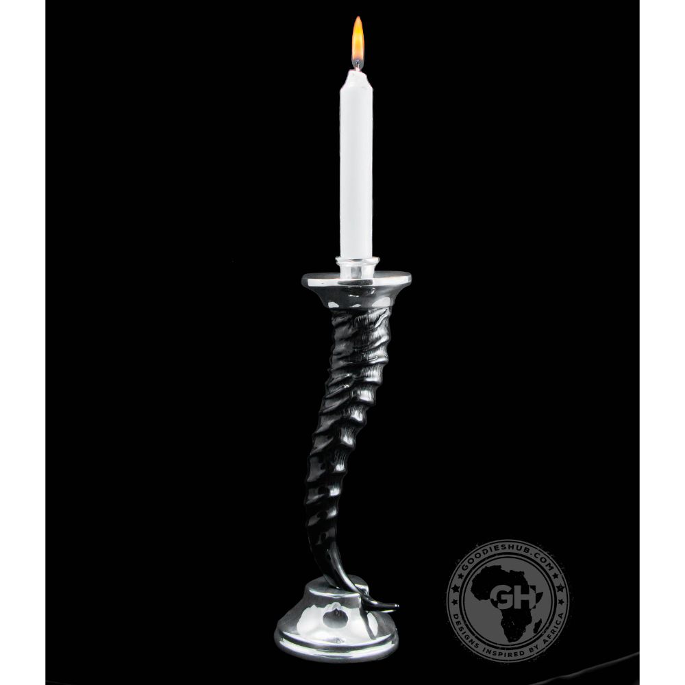 Candlestick Large - Impondo Zulu Collection - Diana Carmichael
