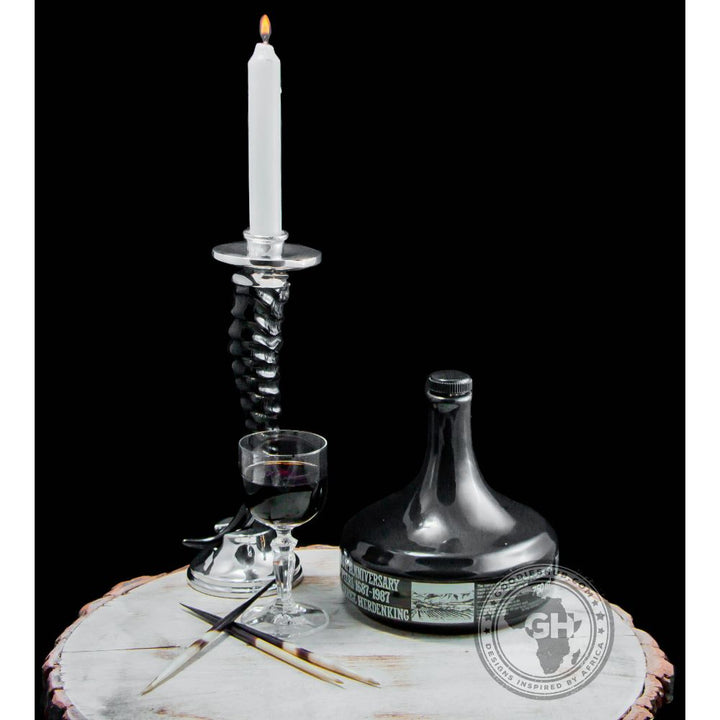 Candlestick Large - Impondo Zulu Collection - Diana Carmichael