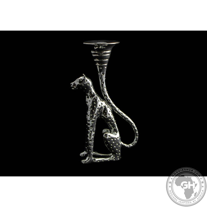 Candlestick - Cheetah Africa Collection - Diana Carmichael