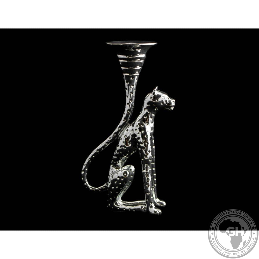 Candlestick - Cheetah Africa Collection - Diana Carmichael