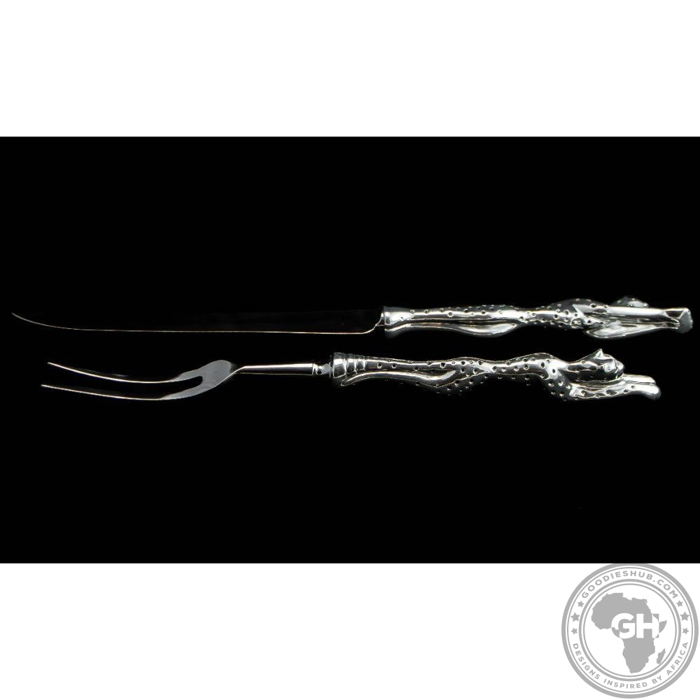 Carving Set - Cheetah Africa Collection - Diana Carmichael