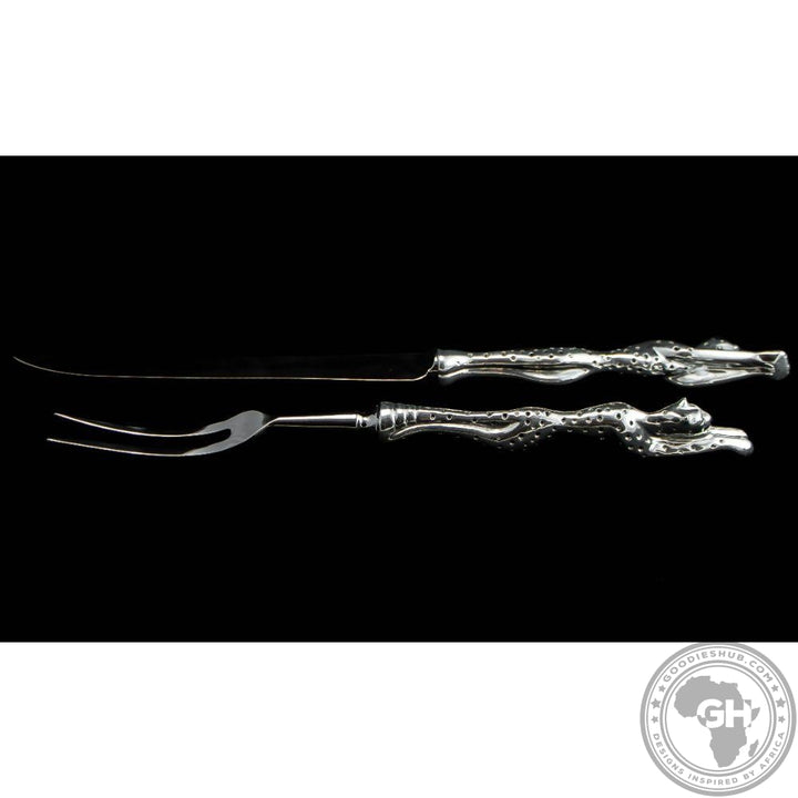 Carving Set - Cheetah Africa Collection - Diana Carmichael
