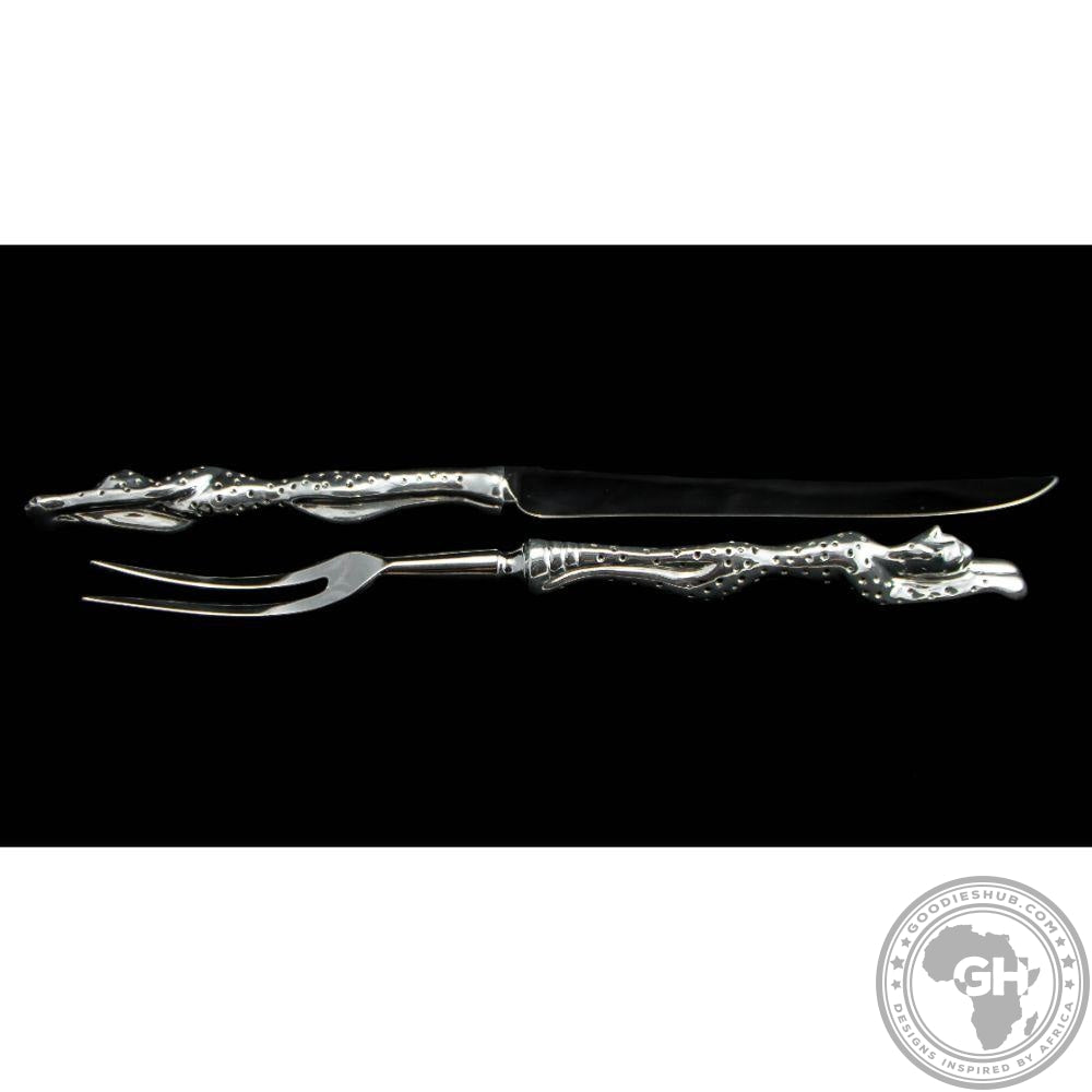Carving Set - Cheetah Africa Collection - Diana Carmichael
